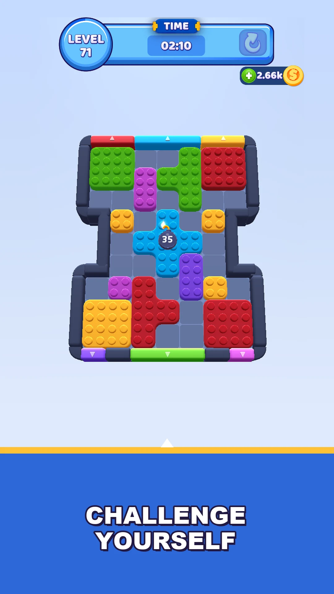 Color Block Out: Sort Puzzle screenshot